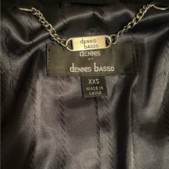 ⭐️⭐️Suede Dennis Basso Moto Jacket XXS Fits Like a Small - Picture 7 of 8